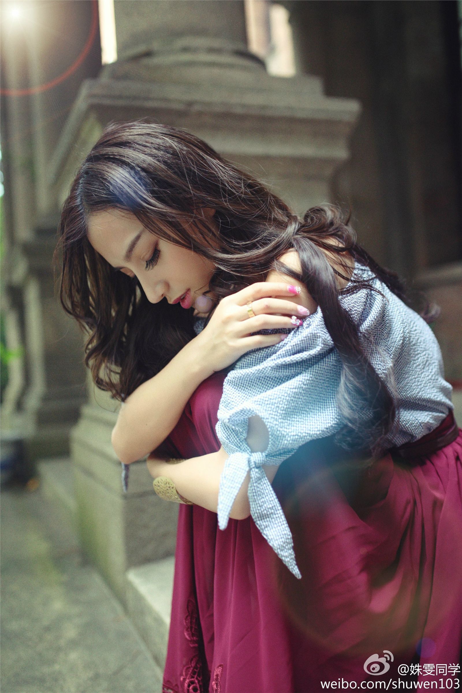 福师大中俄混血校花姝雯同学走红私照美到窒息 1